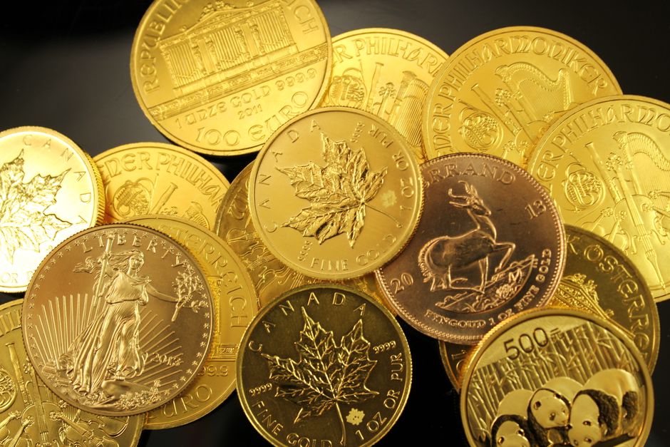 Gold coins